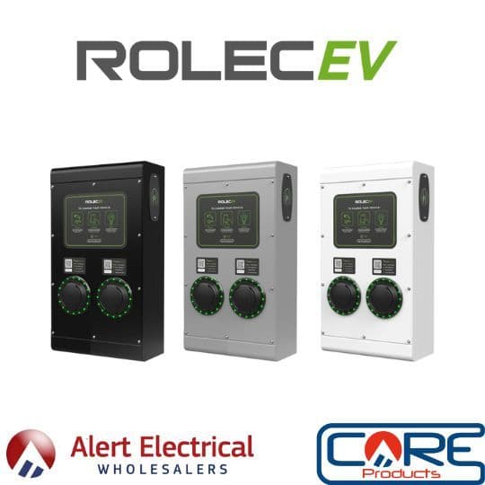 Background image for Rolec SecuriCharge Dual Socket Smart EV Charger is the next level of electric vehicle charging