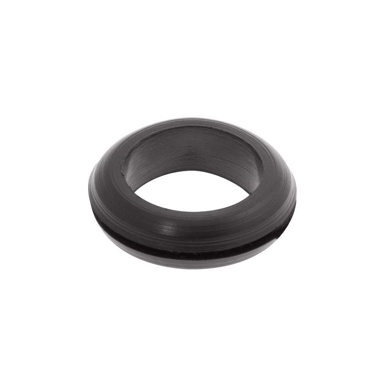 Unicrimp 25mm PVC Open Grommets Black Pack of 50 | QGROM25OPEN