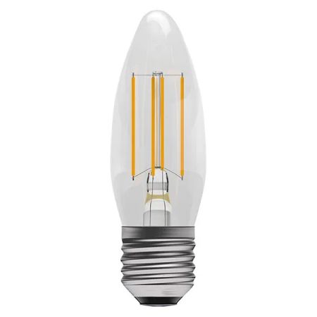 Bell Lighting 4W ES, 2700K LED Filament Clear Dimmable Candle | 05308