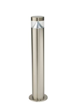 Saxby Pyramid LED Exterior Brushed Steel Post Light | 13929 