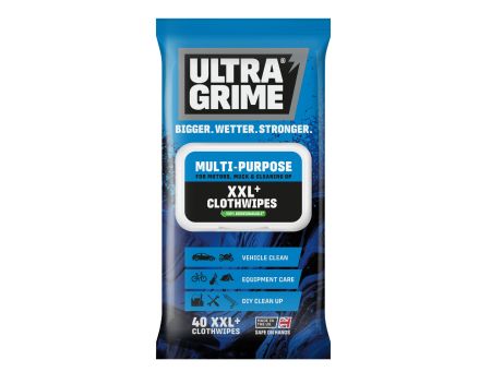 UltraGrime Multi-Purpose Original Clothwipes 40pk | 5411