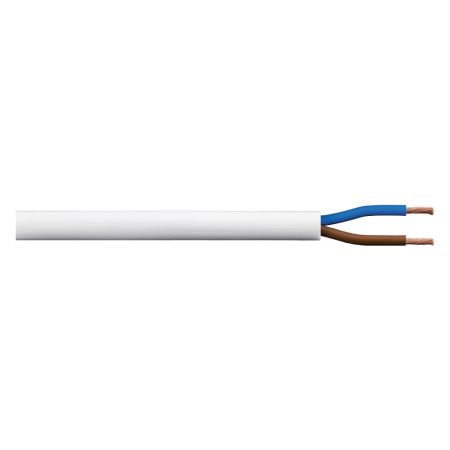 0.75mm 2 Core Round Flexible Cable 100m Drum 3182Y