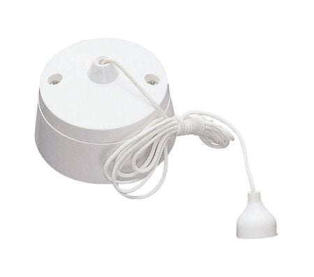 Click Scolmore 10A 2 Way Lighting Pull Cord Switch | PRC009