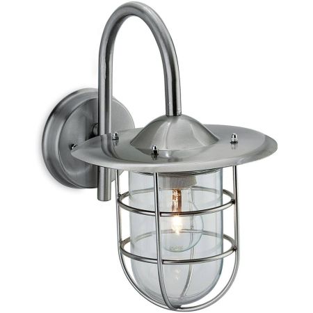 Firstlight Cage Wall Light Stainless Steel | 8352ST 
