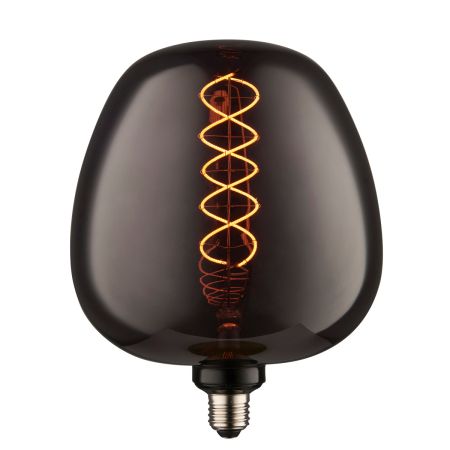 Endon Helix XL E27 4W LED filament lamp filament Smoked Tinted Glass | 98083 