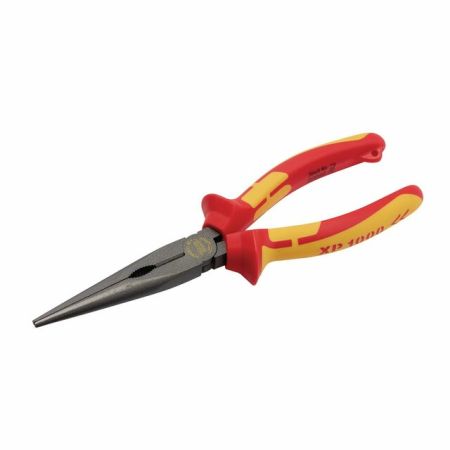 Draper XP1000 VDE Long Nose Pliers, 200mm, Tethered | 99068