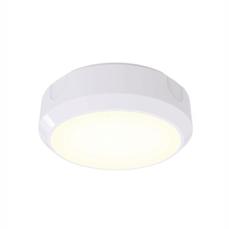 Ansell Delta LED CCT 7/13W LED Round Bulkhead White| ADLED2/WV/CCT