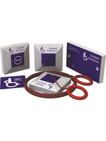 Eaton VoCALL Toilet Alarm Full Kit including PSU | CFEAPULLKIT