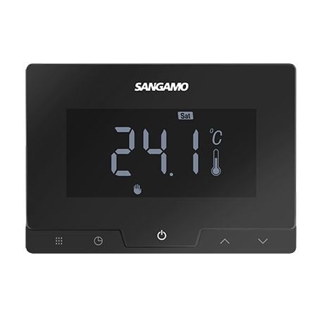 Sangamo Choice Smart Wi-Fi Room Thermostat Black | RSTATWIFIBLK