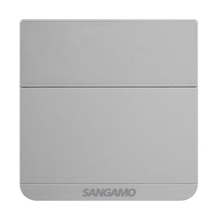 Sangamo Choice+ Tamper Proof Electronic Room Thermostat Sliver | CHPRSTATTS