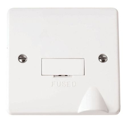Click Mode 3A Fused Unswitched Connection Unit With Flex Outlet CMA049