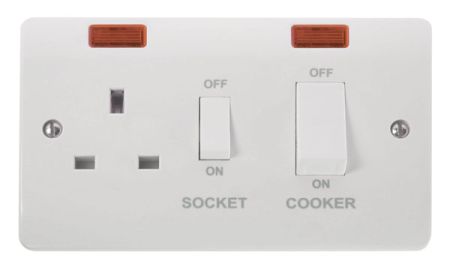 Click Mode 45A Cooker Control Unit With Neon CMA505