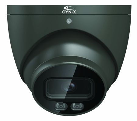 Qvis Eagle 5MP Fixed Lens Starlight HDCVI Turret Camera Grey | EAGLE-5COL-TUR-FG