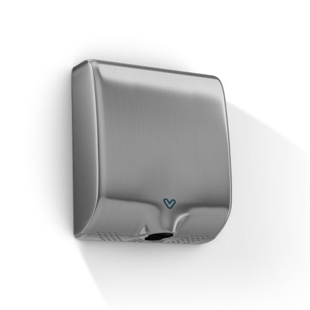 Velair Pebble Plug & Play Hand Dryer Silver | EHDPPS002