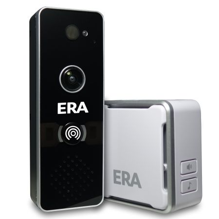 ERA DoorCam Smart Home WiFi Video Doorbell Black ERA-DOORCAM-B