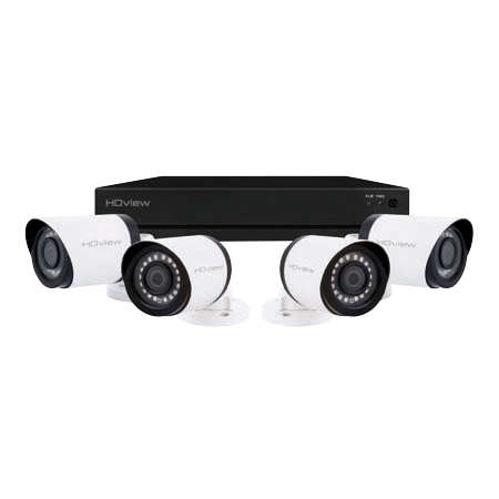 ESP DigiviewHD+ 4 Channel Super HD 500GB White External Camera CCTV System SHDV4KB4W