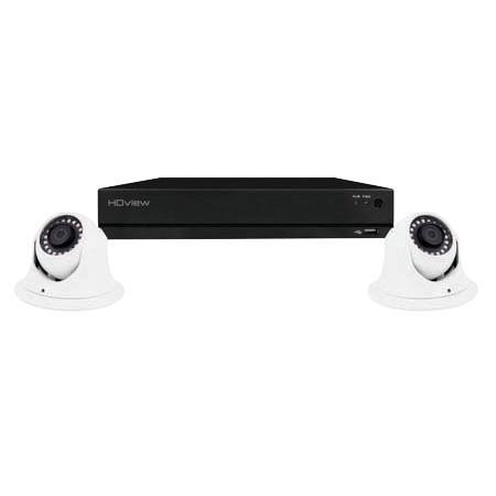 ESP DigiviewHD+ 4 Channel Super HD 500GB White Dome Camera CCTV System SHDV4KD2W