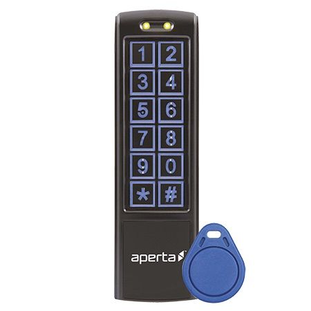 ESP Single Door Proximity Door Entry Keypad Black | EZTAG3B