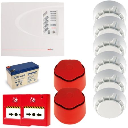 ESP Fireline 2 Zone Conventional Fire Alarm Kit FLK2P