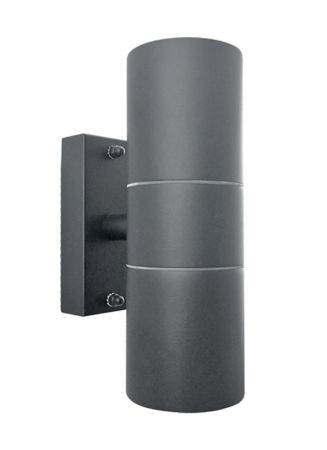 Hispec Up and Down Wall Light Anthracite Grey Finish HSLEDUL-GRY