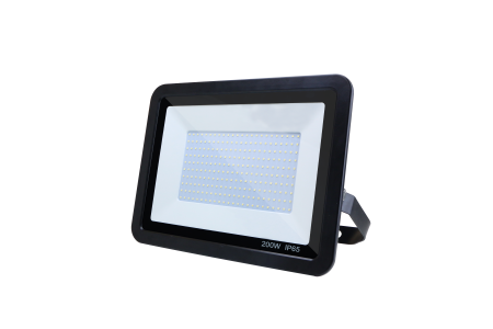 Core Lighting 200w LED Slimline IP65 Floodlight Black | CP-200WFLCW-AC