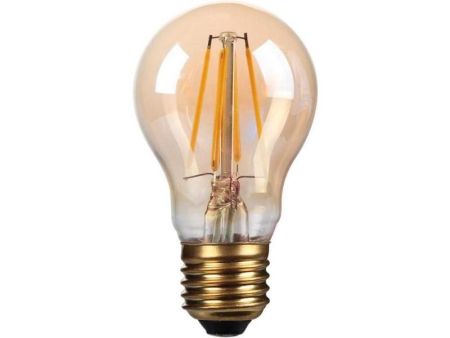 Kosnic Lamps 4w Decorative LED Filament Gold GLS Lamp E27/ES