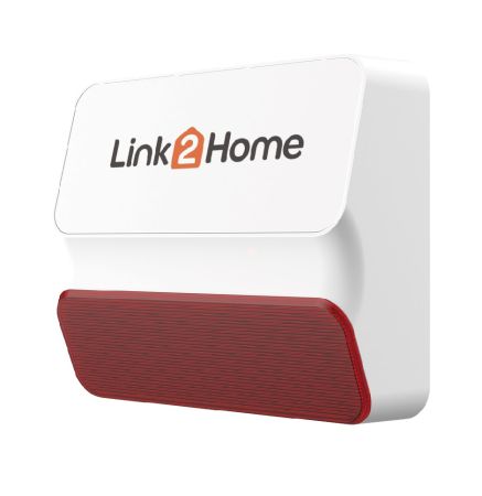 Link2Home External Wireless Smart Siren | L2H-SECURESIREN