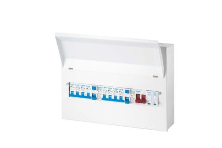 Live Electrical 14 Way Populated Surge Protection Consumer Unit | LHMC1463TR-AS