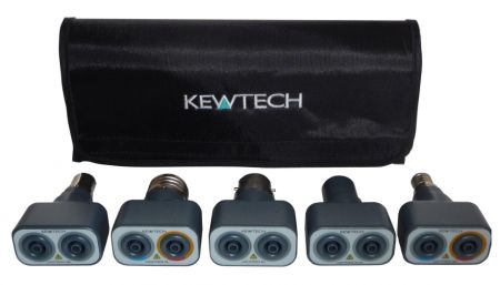 Kewtech Lighting Circuit Adaptors Kit of 5 Lightmates