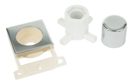 MD150CH Click Dimmer Module Mounting Kit - Polished Chrome