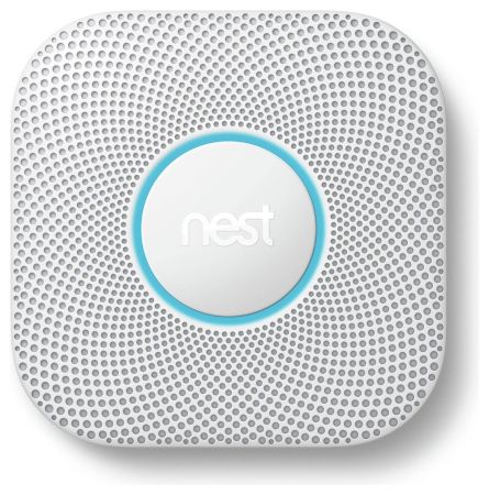 Nest Protect 2nd Generation Battery Operated Smoke & Carbon Monoxide Alarm S3000BWGB