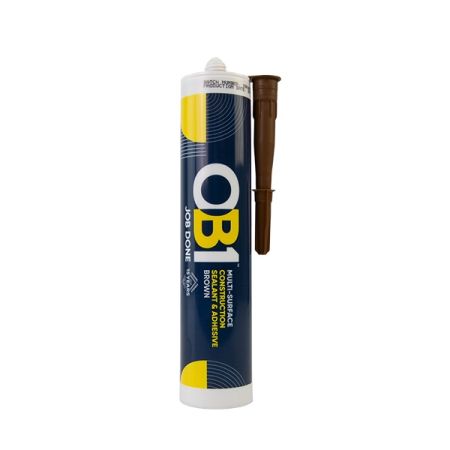 OB1 Multi-Surface Sealant & Adhesive Brown 290ml | OB1SCS290B