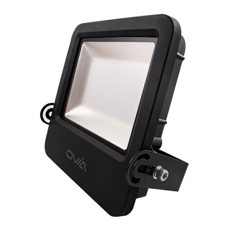 Ovia Pathfinder 150W LED IP65 Floodlight 4000k Black | OV101150BKCW