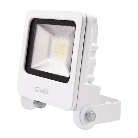 Ovia Pathfinder 10W LED IP65 Floodlight 4000k White | OV10110WHCW