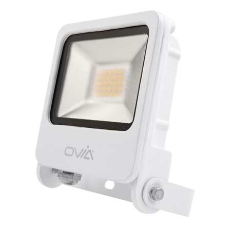Ovia Pathfinder 20W LED IP65 Floodlight 4000k White | OV10120WHCW