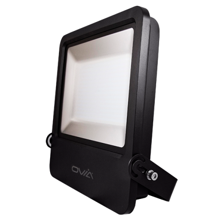 Ovia Pathfinder 300W LED IP65 Floodlight 4000k Black | OV101300BKCW