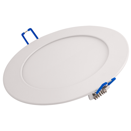 Ovia Lighting AluPanel 9W Commercial IP44 150mm LED Downlight Cool White | OV6209CW