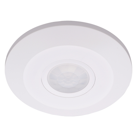Ovia Lighting 360º Low Profile Surface Mounted Motion Sensor White | OVPIR007WH