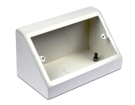 Tass Double Pedestal Box White | PB002W