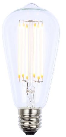 Inlight INL-ST64-LED-ES-CLR 6w LED Filament Lamp Clear