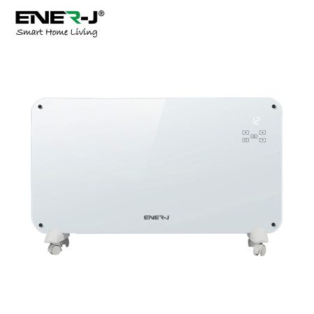 Ener-J WiFi Smart Heater 2000W White tempered Glass | SHA5281X