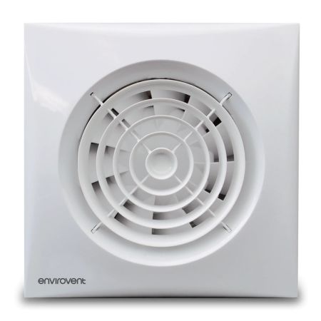 Envirovent Silent 100 Whisper Quiet WC & Bathroom Extract Fan | SIL100S