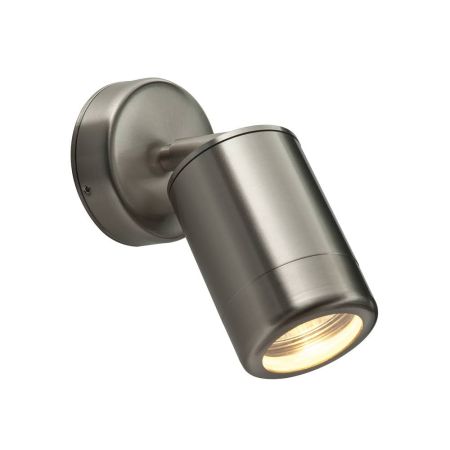 Saxby ST5010S Odyssey Spot Wall Light Brushed Stainless Steel