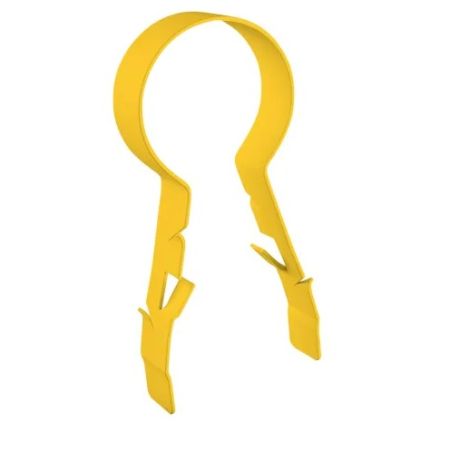 LINIAN SuperClip Cable Clip 20-22mm Yellow (Pack 25) | 1LSY2022