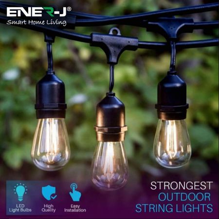 Ener-J LED Filament String Light Kit | T447