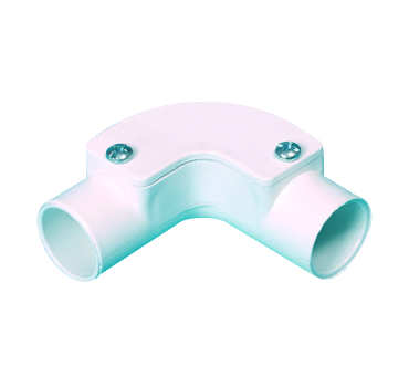 Falcon Trunking 20mm Inspection Elbow - White