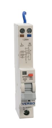 Verso 20A AFDD Type A Arc Fault Detection Device | V120A