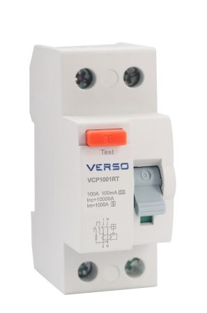 Verso 100A 100ma Type-A RCCB Device | VCP1001R