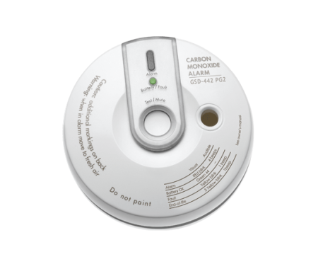 Visonic PowerG GSD-442 PG2 Wireless Carbon Monoxide (CO) Detector 0-500152