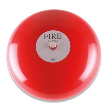 ESP Fireline Red Weatherproof Fire Alarm Bell (8 inches) 